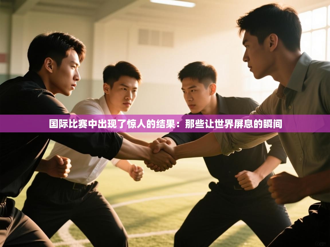 国际比赛中出现了惊人的结果：那些让世界屏息的瞬间